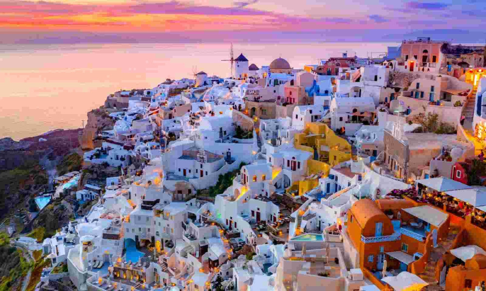 Santorini from Rethymno