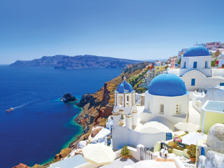 Santorini from Rethymno Image 1